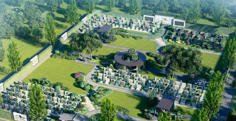 保定歸思源公墓環(huán)境